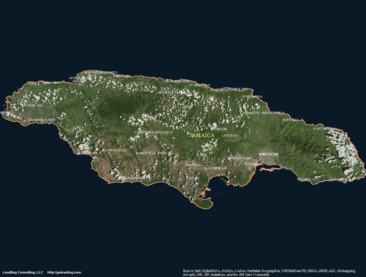 Kort antenne jamaica
