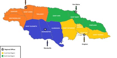 Kort økonomiske jamaica