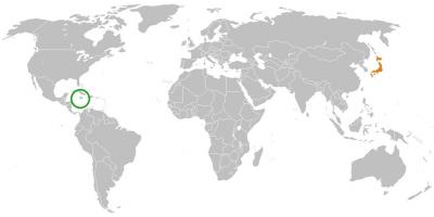 Jamaica på kort over verden